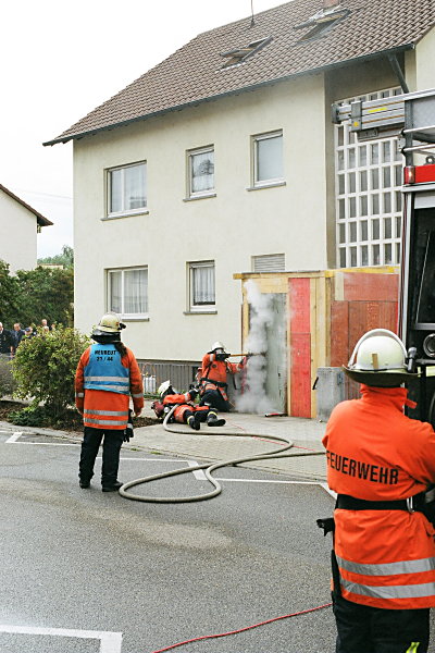 Tür wird geöffnet