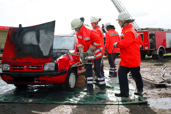 Spreizer im Einsatz
