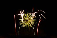 Schloss in Flammen