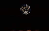 Schloss in Flammen